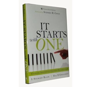 🔺️It Starts With One Hardcover Book